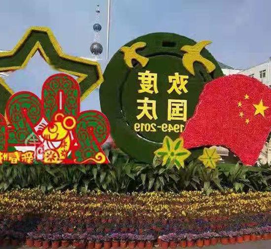 晋城专业五色草植物造型设计
